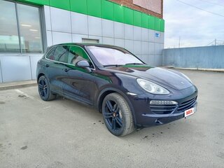 2011 Porsche Cayenne S II (958), чёрный, 1900000 рублей, вид 1