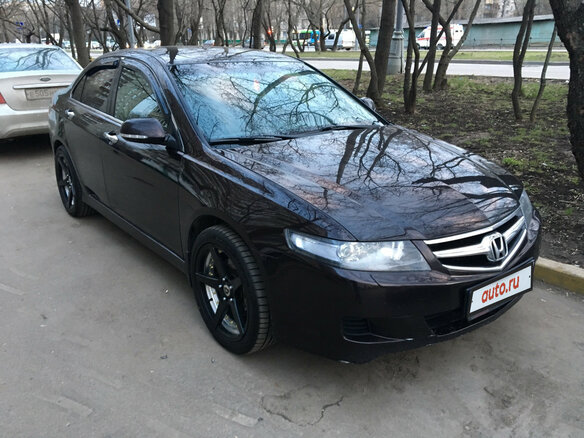 2007 Honda Accord Sport VII Рестайлинг, фиолетовый - вид 1