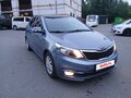 2015 Kia Rio III Рестайлинг, голубой - вид 4