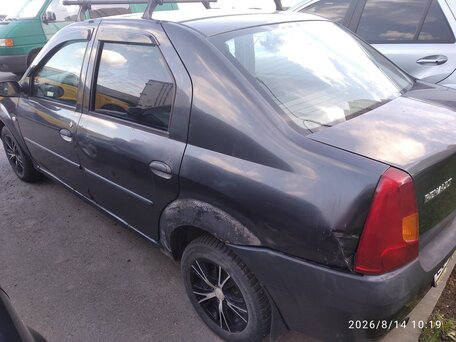 2007 Renault Logan I, серый, 170000 рублей, вид 4