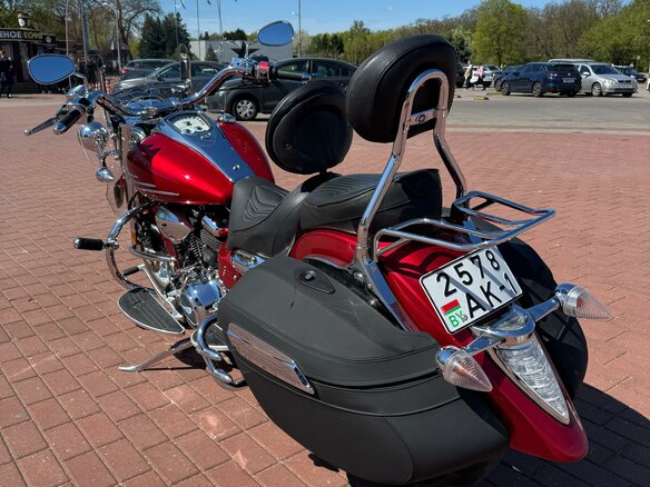 2007 Yamaha XV 1900, красный, 725937 рублей - вид 1