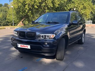 2005 BMW X5 3.0i I (E53) Рестайлинг, синий, 1050000 рублей, вид 1