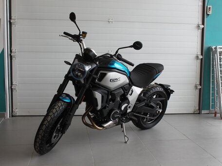 2024 CFMoto 700CL-X Heritage, синий, 691920 рублей, вид 1