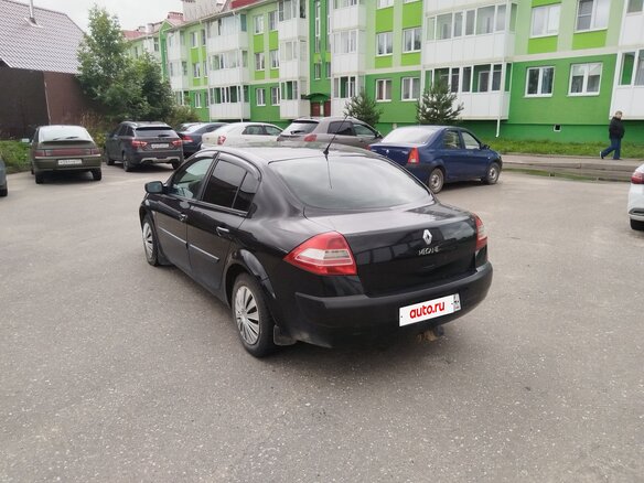 2006 Renault Megane II Рестайлинг, чёрный - вид 4