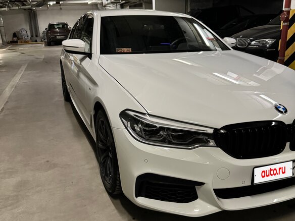 2019 BMW 5 серии 530i xDrive VII (G30/G31/G38), белый, 3700000 рублей - вид 8