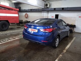 2014 Hyundai Elantra V (MD) Рестайлинг, синий, 1000000 рублей, вид 4