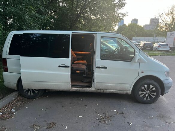 1996 Mercedes-Benz Vito 110 CDI L1 I (W638), белый, 550000 рублей - вид 5