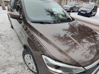 2020 Volkswagen Polo VI, коричневый, 1750000 рублей, вид 4