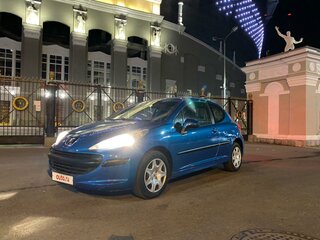 2009 Peugeot 207 I Рестайлинг, синий, 400000 рублей, вид 2