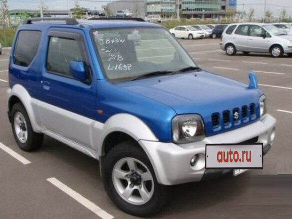 2005 Suzuki Jimny Sierra III Рестайлинг 1, синий - вид 9