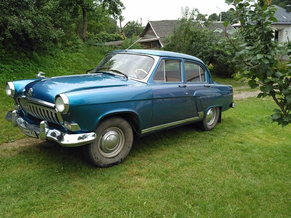 1962 ГАЗ 21 «Волга» 21В, зелёный, 400000 рублей