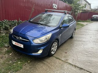 2011 Hyundai Solaris I, синий, 665000 рублей, вид 5