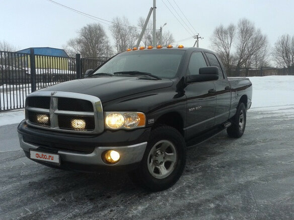 2004 Dodge RAM III (DR/DH), чёрный