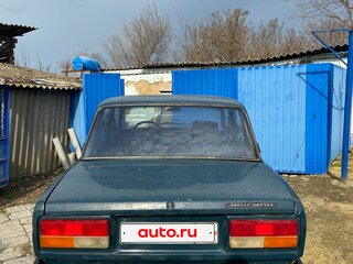 2004 Lada (ВАЗ) 2107, зелёный, 110000 рублей, вид 4