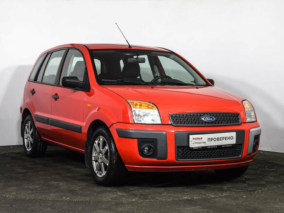 2008 Ford Fusion I Рестайлинг, красный - вид 2