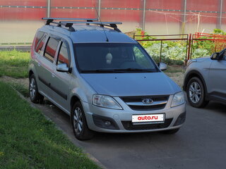 2013 Lada (ВАЗ) Largus I, серебристый, 750000 рублей, вид 3