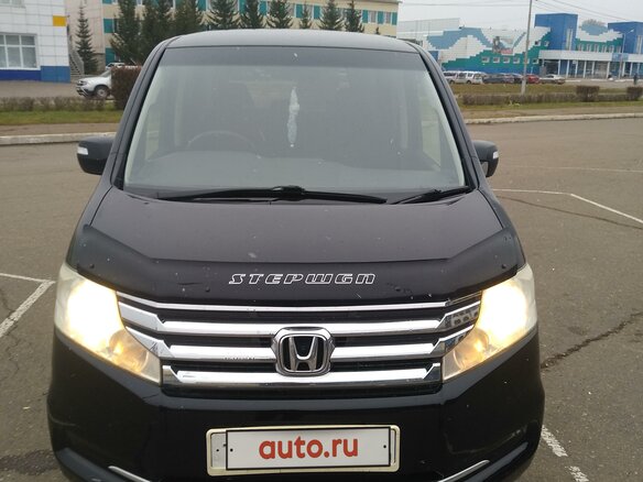 2014 Honda Stepwgn IV Рестайлинг, чёрный, 1450000 рублей - вид 11
