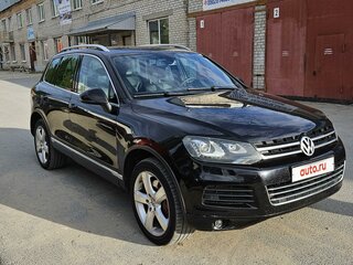 2010 Volkswagen Touareg II, чёрный, 2100000 рублей, вид 5