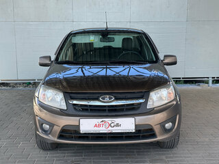 2013 Lada (ВАЗ) Granta I, коричневый, 390000 рублей, вид 3