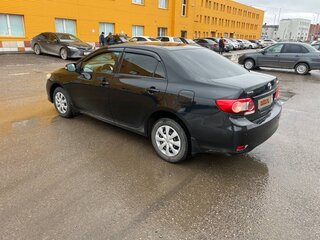 2011 Toyota Corolla X (E140, E150) Рестайлинг, чёрный, 1050000 рублей, вид 4