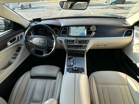 2019 Genesis G80 I, синий, 3400000 рублей - вид 3