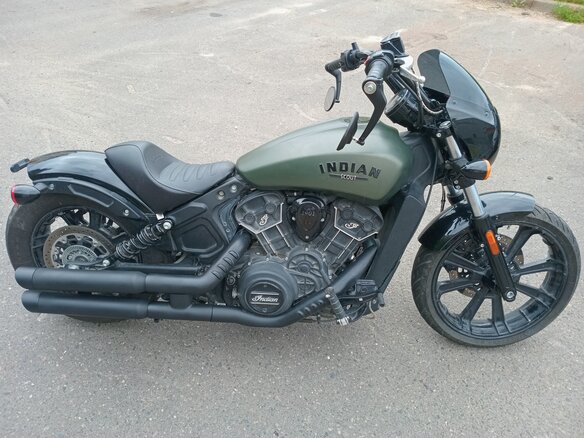 2023 Indian Scout, зелёный, 1190000 рублей - вид 6