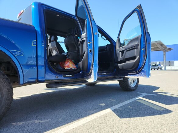 2017 Ford F-150 XIII, синий, 4900000 рублей - вид 12