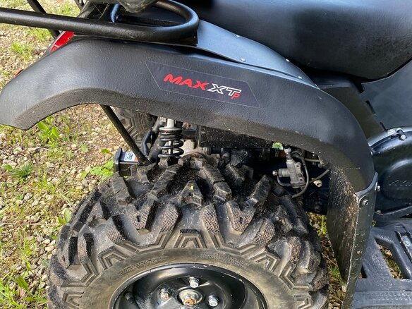 2012 Kymco MXU 450, чёрный, 350000 рублей - вид 13