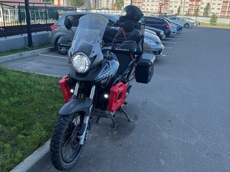 2010 Honda XL700V Transalp, чёрный, 680000 рублей, вид 3