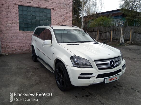 2010 Mercedes-Benz GL-Класс 350 I (X164) Рестайлинг, белый, 2000000 рублей