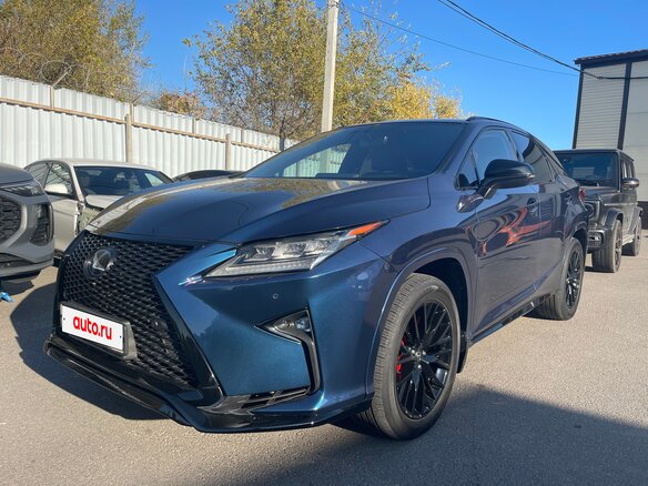 2016 Lexus RX 200t IV, синий, 2500000 рублей - вид 2