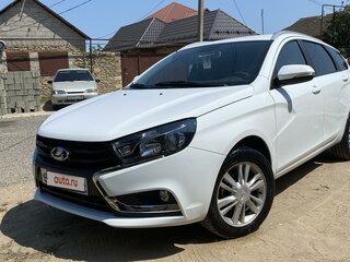 2018 Lada (ВАЗ) Vesta SW I, белый, 1150000 рублей, вид 2