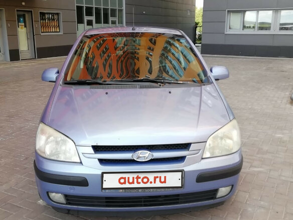 2004 Hyundai Getz I, голубой - вид 2