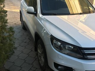 2014 Volkswagen Tiguan I Рестайлинг, белый, 1500000 рублей, вид 2