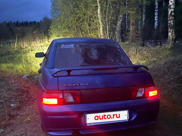 2007 Lada (ВАЗ) 2110, синий, 180000 рублей - вид 7