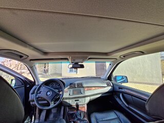2006 BMW X5 4.4i I (E53) Рестайлинг, чёрный, 2200000 рублей, вид 5