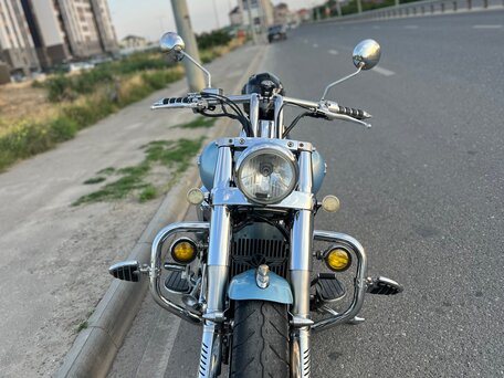2004 Kawasaki VN2000 Vulcan, голубой, 790000 рублей, вид 4