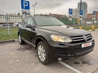 2011 Volkswagen Touareg II, чёрный, 1900000 рублей, вид 3
