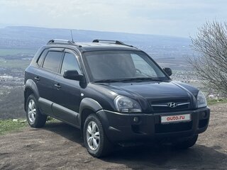 2008 Hyundai Tucson I, чёрный, 980000 рублей, вид 3
