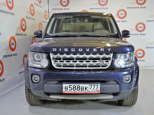 2014 Land Rover Discovery IV Рестайлинг, синий