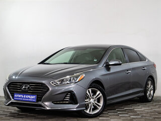 2017 Hyundai Sonata VII (LF) Рестайлинг, серый, 1949000 рублей, вид 3