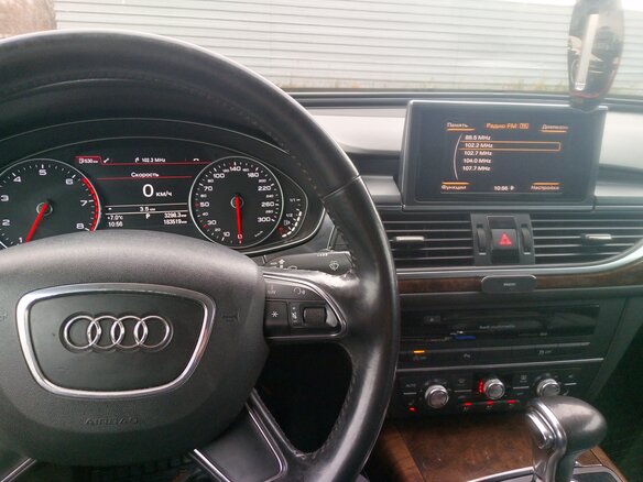2011 Audi A6 IV (C7), чёрный, 1435000 рублей - вид 9