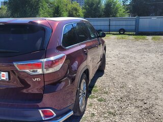 2014 Toyota Highlander III (XU50), пурпурный, 2670000 рублей, вид 5