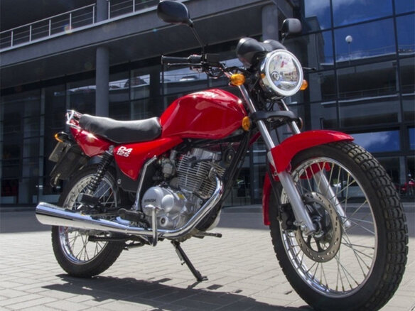 2018 Minsk (Минск) D4 125, красный - вид 1