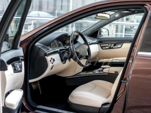 2011 Mercedes-Benz S-Класс 500 V (W221) Рестайлинг, коричневый - вид 3