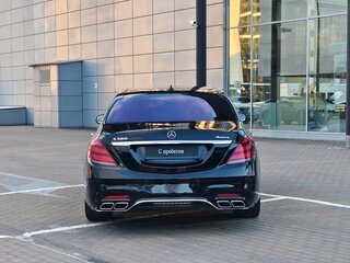 2020 Mercedes-Benz S-Класс 560 Long VI (W222, C217) Рестайлинг, чёрный, 7200000 рублей, вид 4