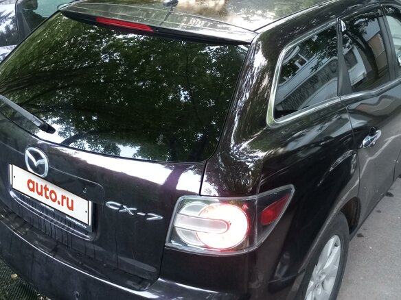 2008 Mazda CX-7 I, пурпурный, 690000 рублей - вид 15