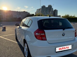2011 BMW 1 серии 116i I (E81/E82/E87/E88) Рестайлинг, белый, 760000 рублей, вид 5