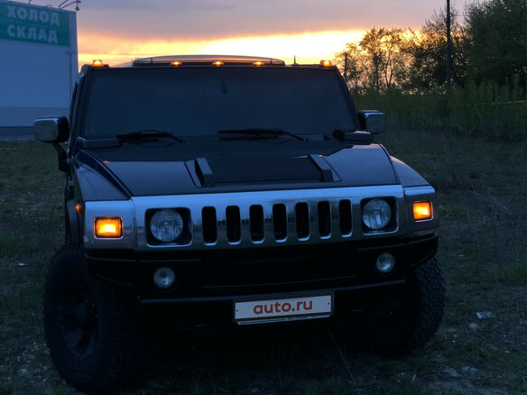 2005 Hummer H2 I, чёрный - вид 22