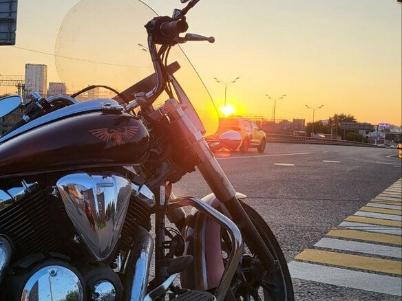 2011 Yamaha XVS950, коричневый, 599000 рублей